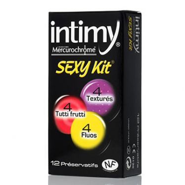 Condoms Intimy Sexy Kit x12