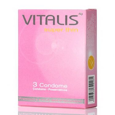 Vitalis Condoms Super Thin x3