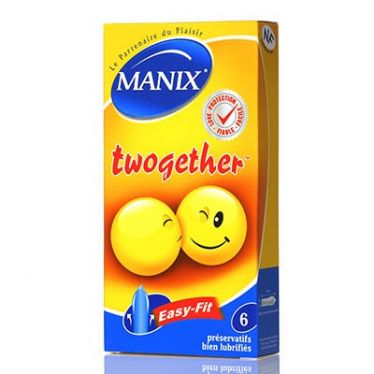 Manix Condom Twogether x6