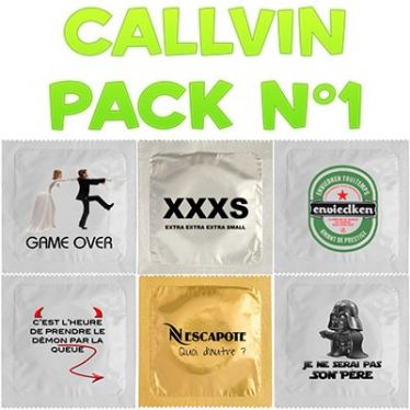 Callvin condom pack n°1 x6