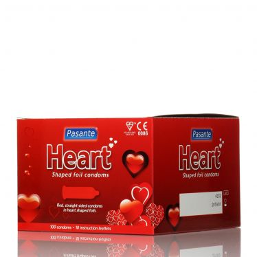 Pasante Condom Heart x100